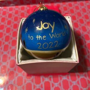 Pier 1 “Joy to the World” Christmas Ornament 2022